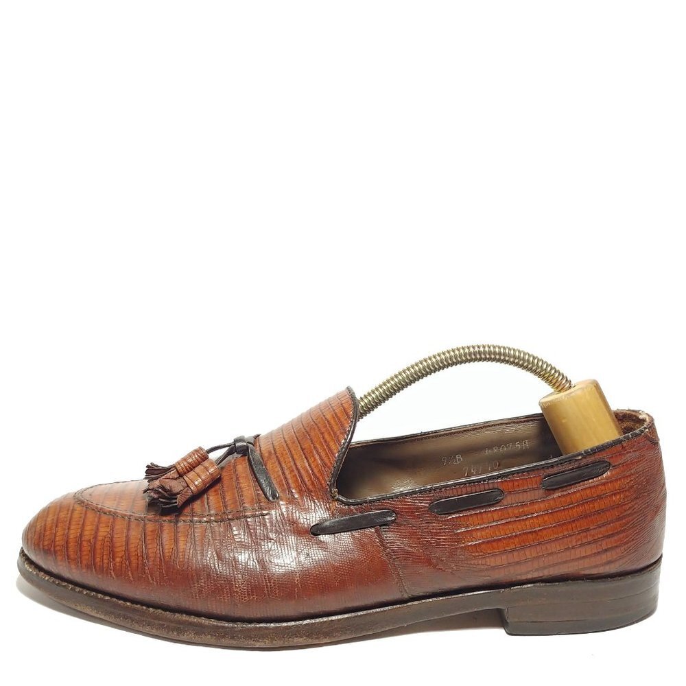 Footjoy Classics USA Made Lizard Loafer Sz 9.5B - Picture 8 of 10